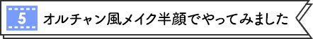 [5] オルチャン風メイク半顔でやってみました